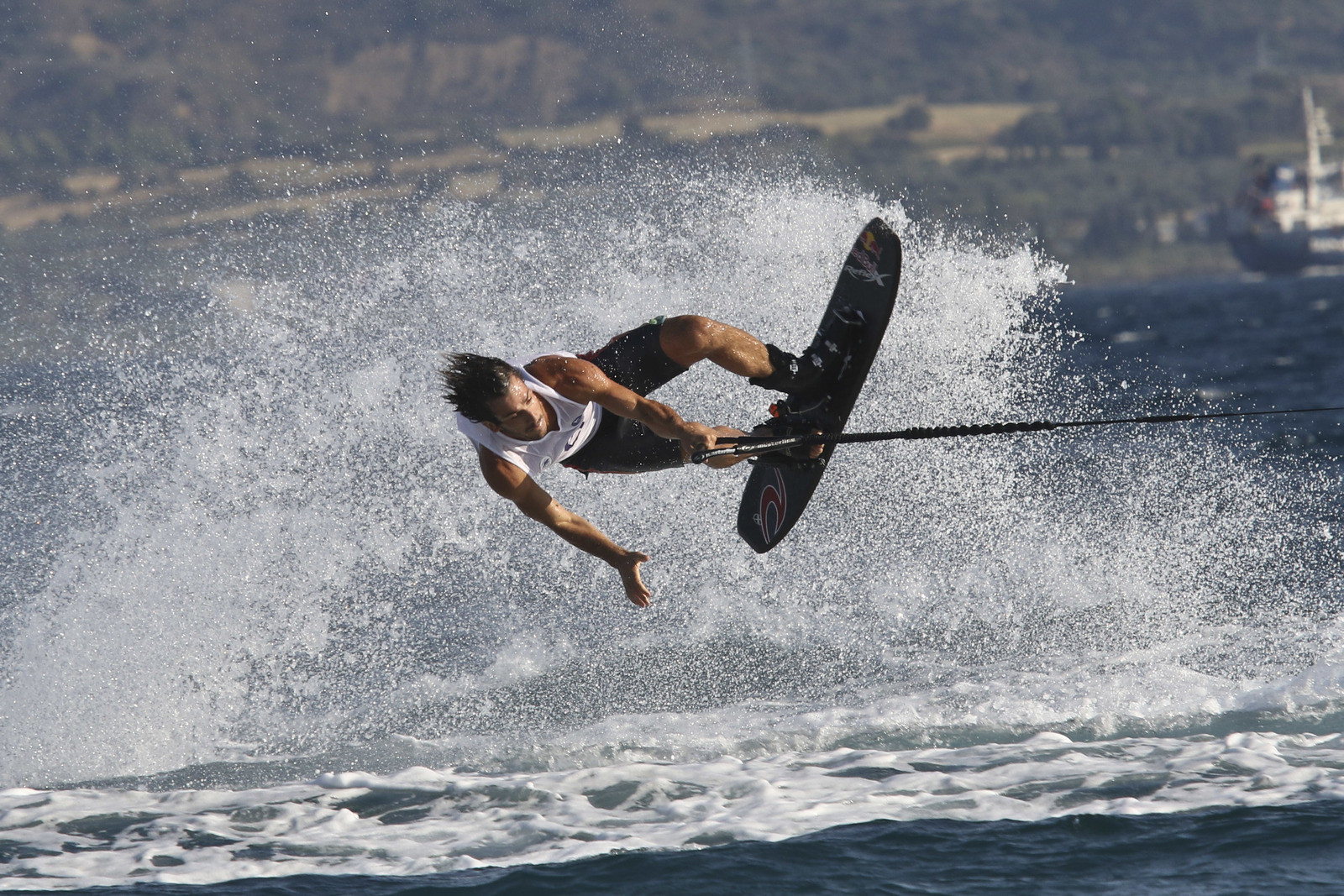 Water skiing competition produced several exciting moments ©Patras 2019