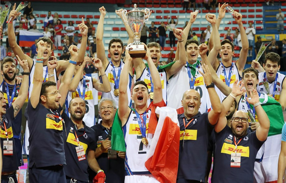 Italy Russia to win FIVB Volleyball Boys' U19 World Championship