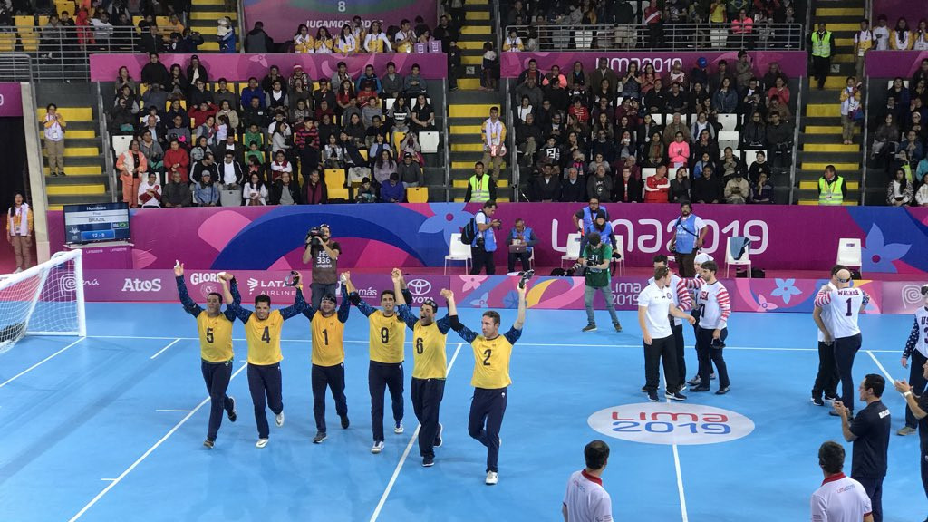 Brazil secure goalball double at Lima 2019 Parapan American Games