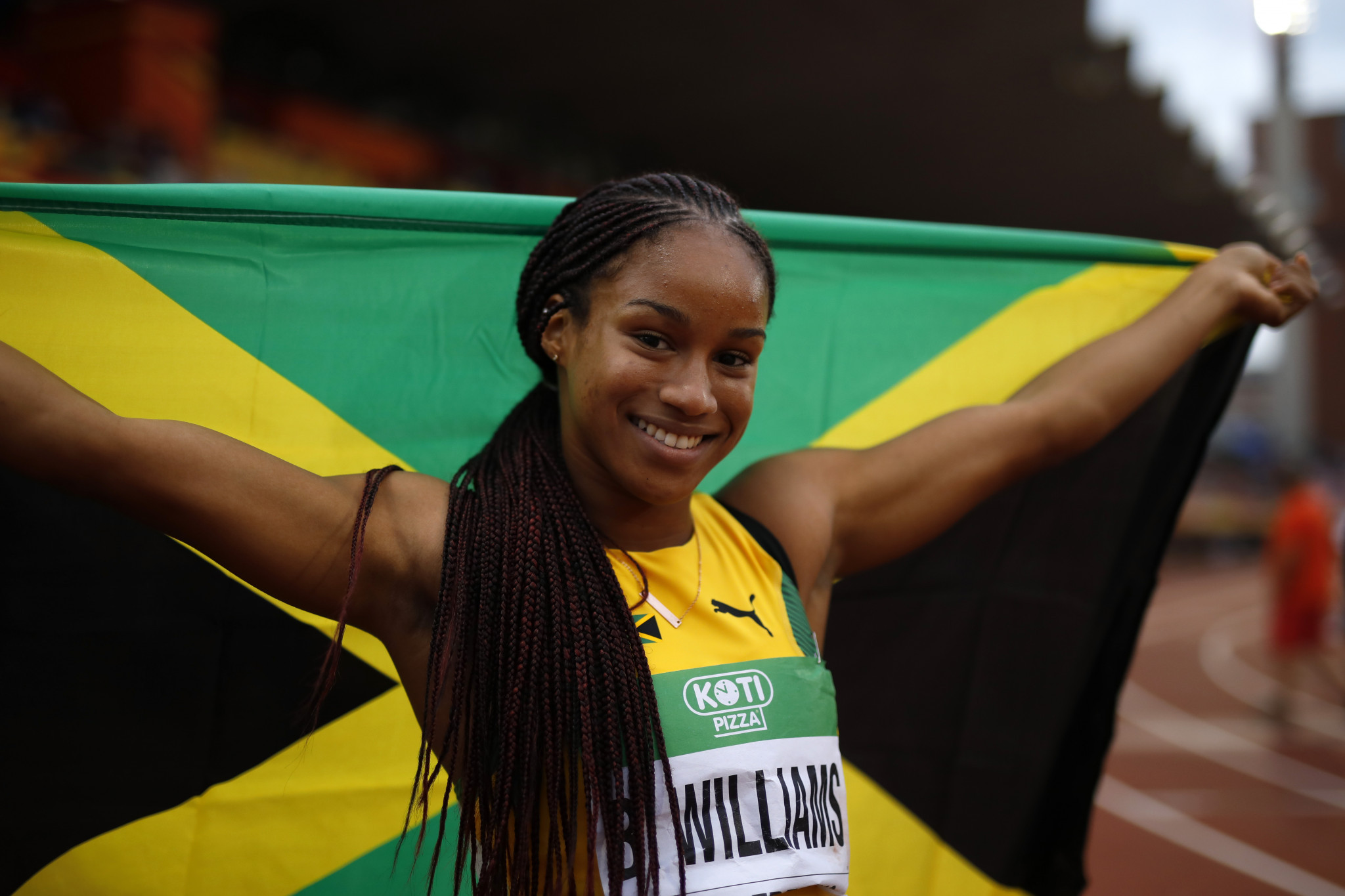 Jamaica's Briana Williams is the current world under-20 champion in th...