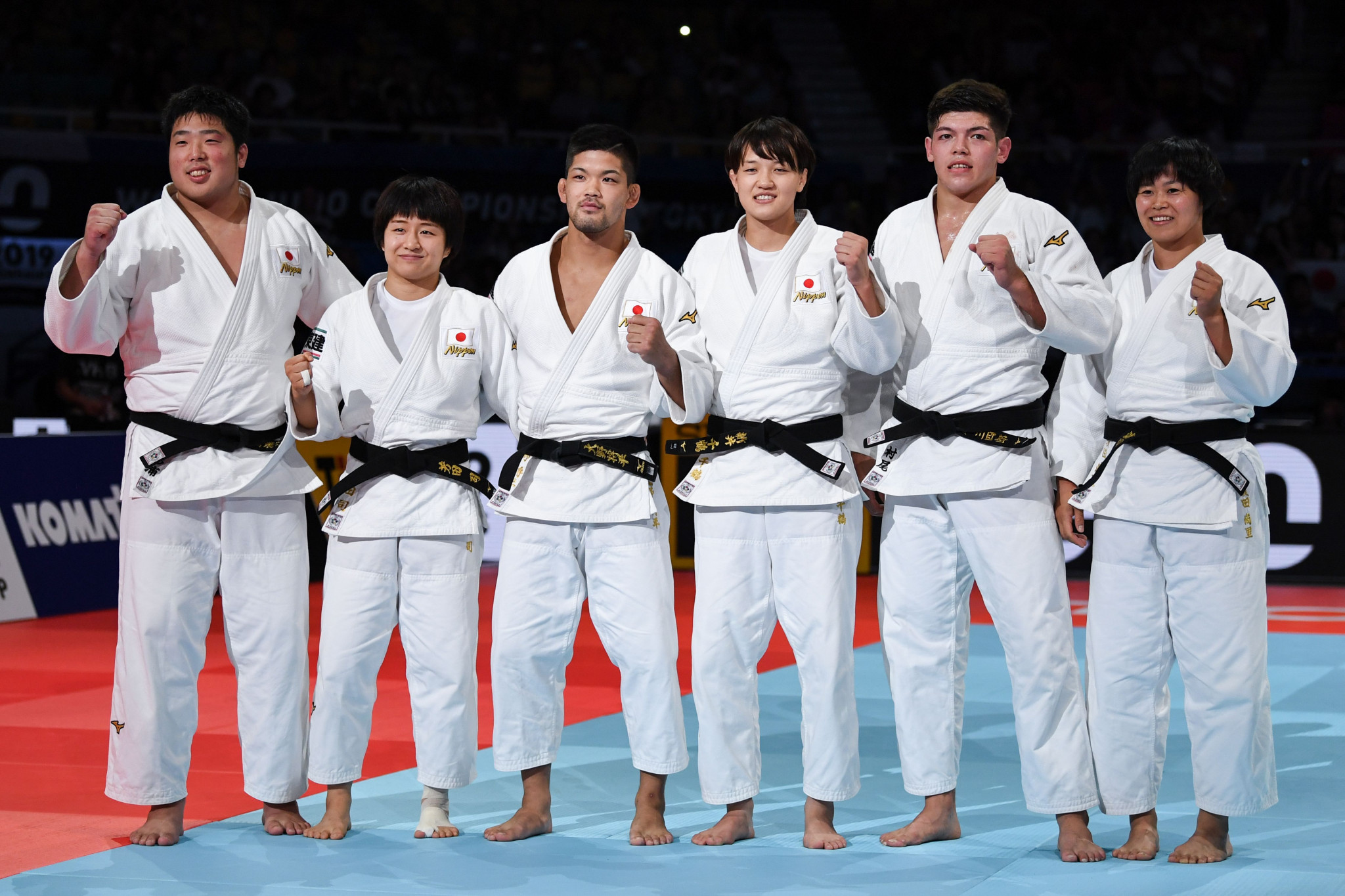 Japan win hat-trick of IJF World Championship mixed team golds by beating France in Tokyo