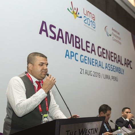 Colombian Julio Cesar Avila was elected as Americas Paralympic Committee President during the General Assembly ©APC