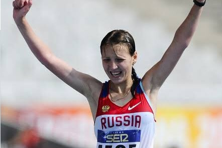 Russian race walker Medvedeva receives eight-year ban for anti-doping violation