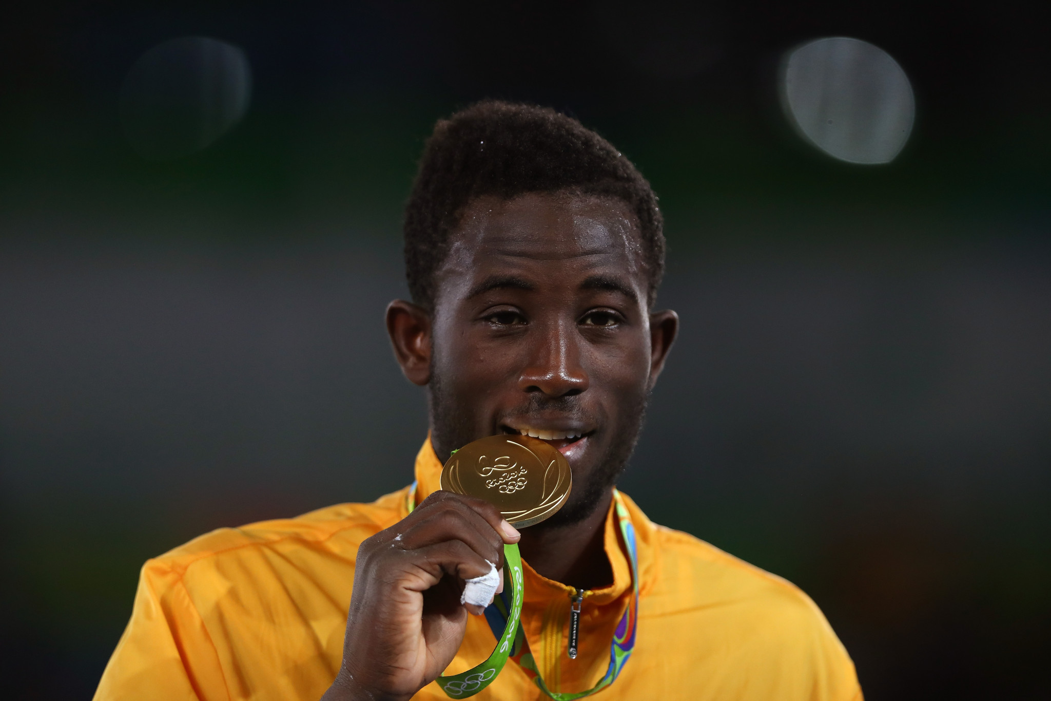 Cheick Sallah Cisse won Ivory Coast's first Olympic gold, at Rio 2016 ©Getty Images