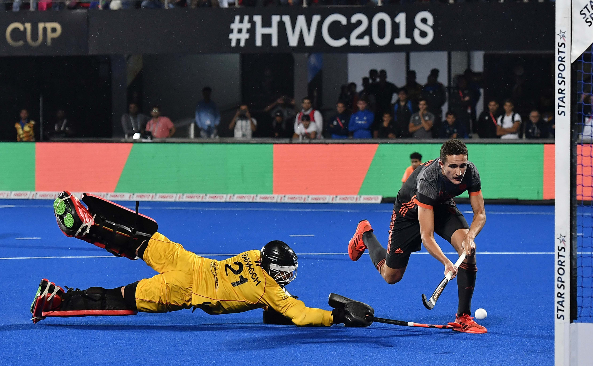 India hosted the 2018 FIH Men's World Cup under Mushtaque Ahmad's Presidential reign ©Getty Images
