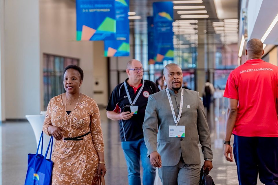 Delegates from all over the Commonwealth have been arriving in Kigali for the CGF General Assembly ©Rwanda CGA