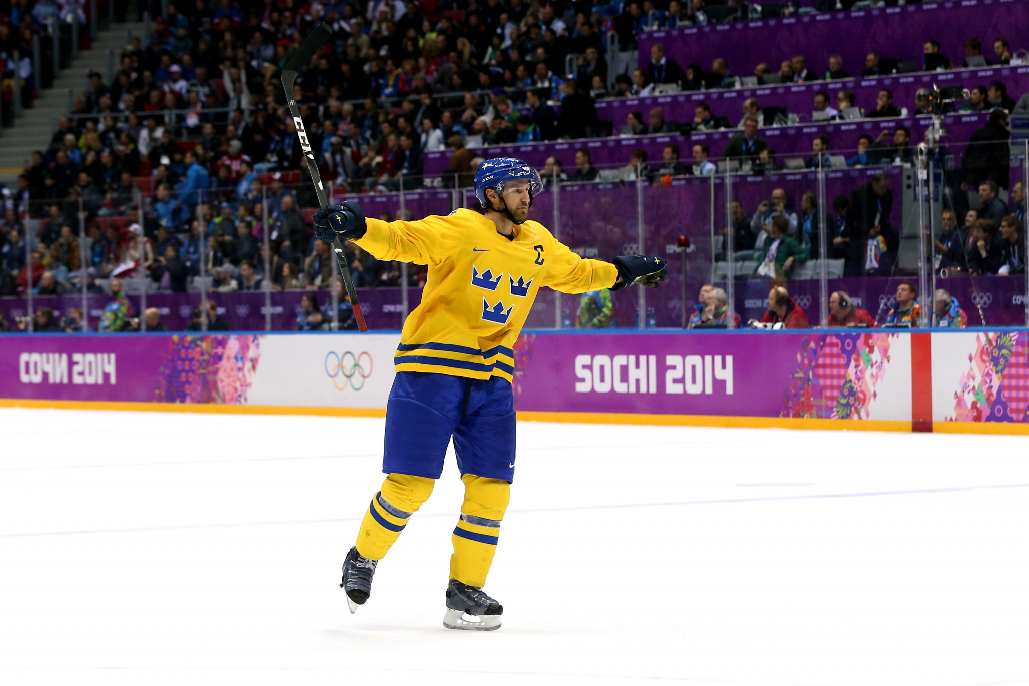 Swedish Olympic champion Niklas Kronwall has announced his retirement from ice hockey ©Getty Images