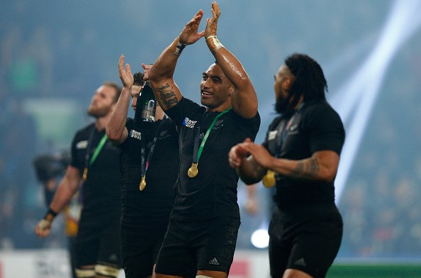 Victor Vito, who won the World Cup for a second time with New Zealand last month, was among the attendees in London