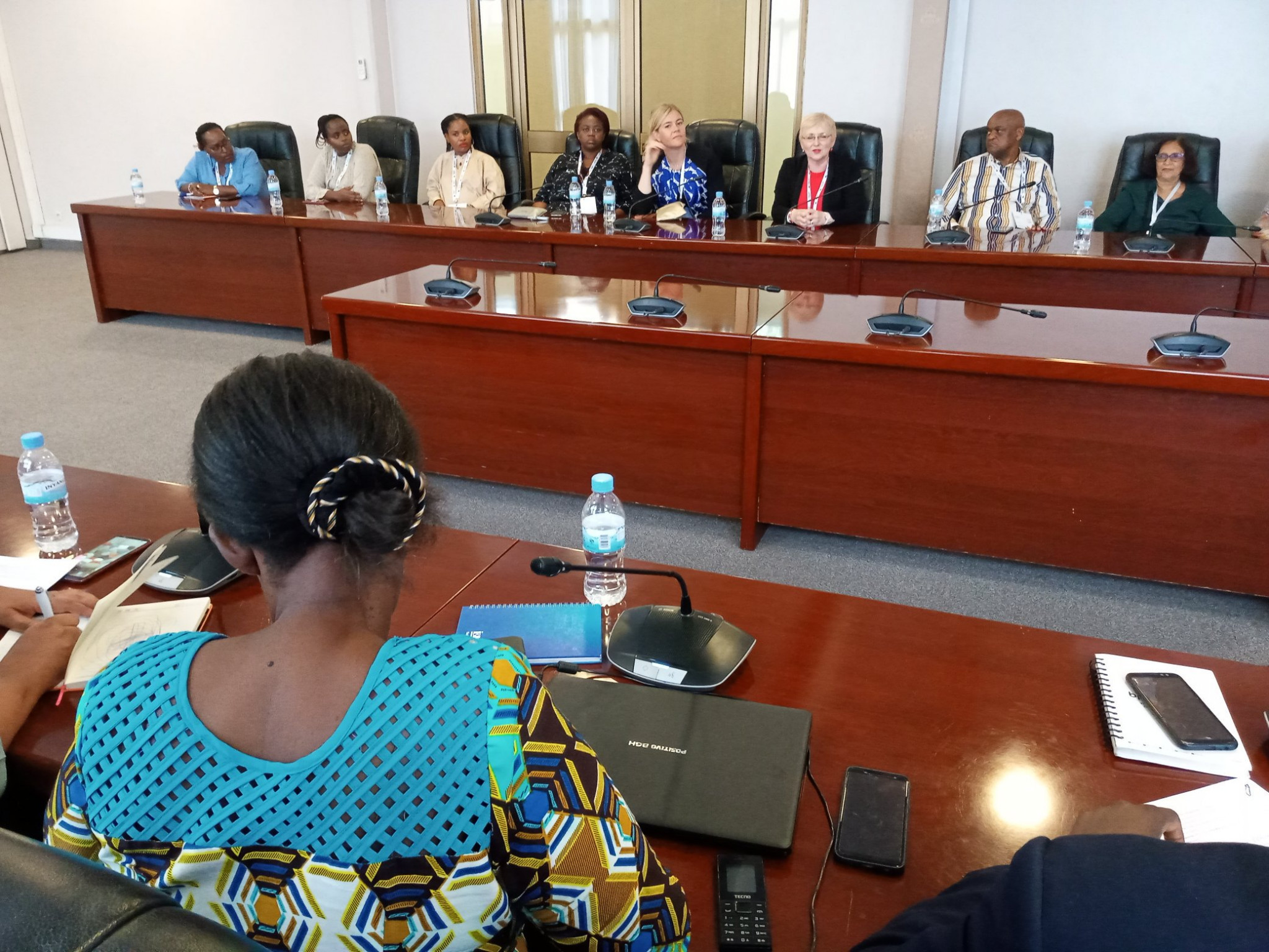 The CGF visitors were told that female representation in the Rwandan Parliament is at 61 per cent ©Rwanda CGA