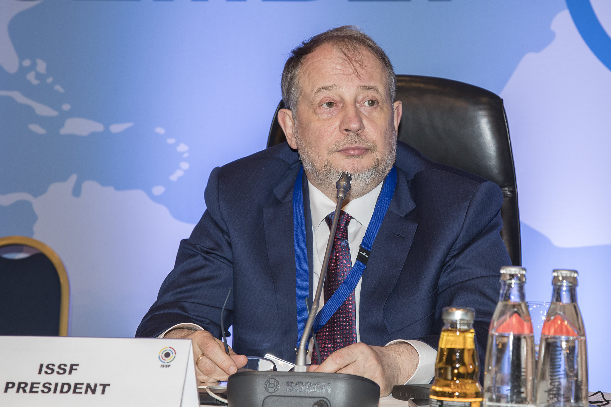 ISSF President Vladimir Lisin is attempting to drive through changes to the constitution ©ISSF