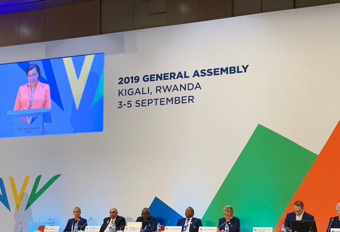 Today was the last day of the CGF General Assembly in Kigali ©Twitter