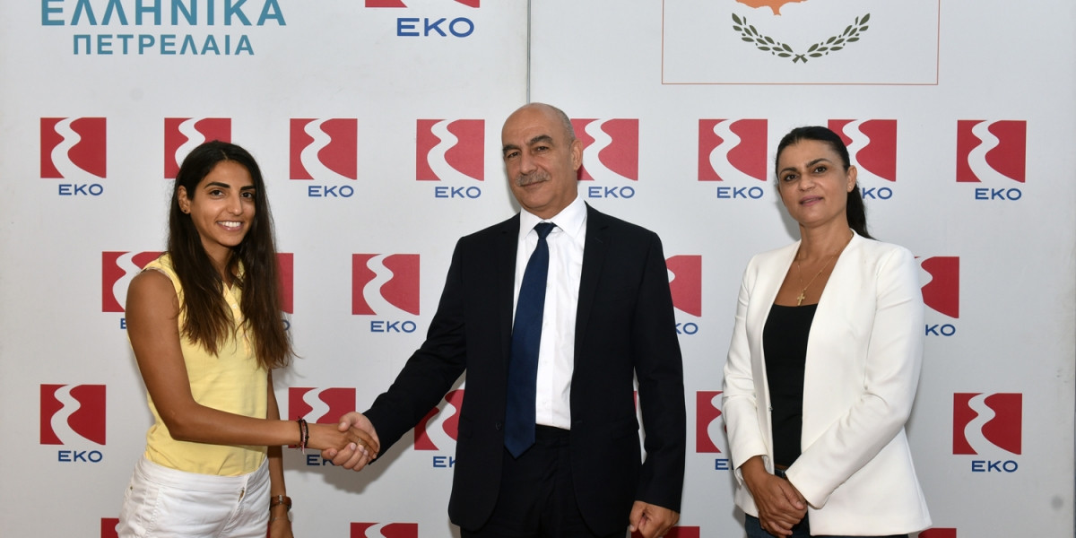 Track and field athlete Natalia Evangelidou is the latest athlete to benefit from the KOE programme ©KOE