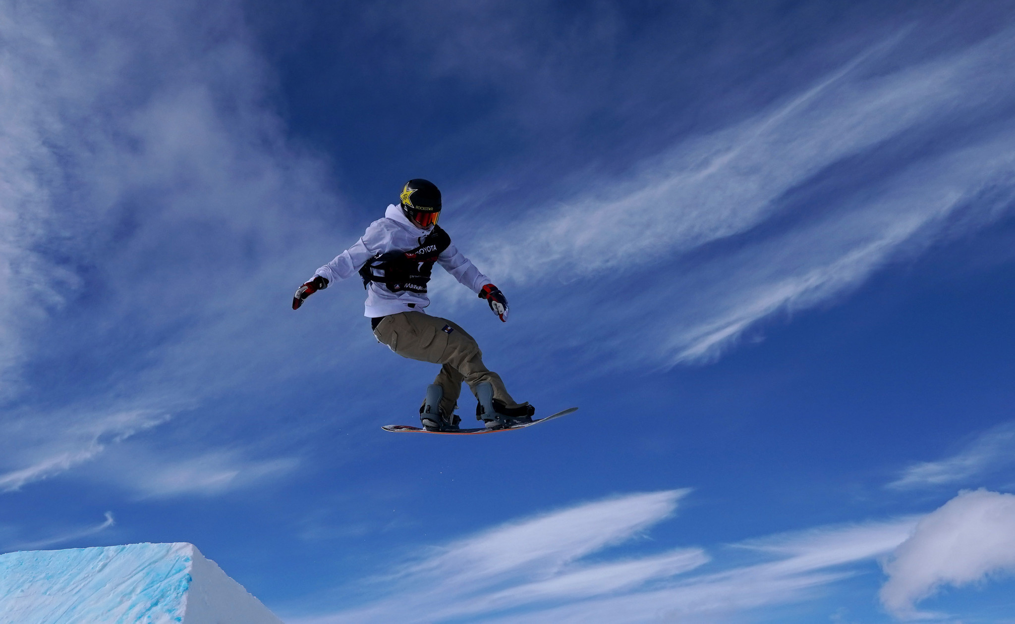 Snowboarder Chris Corning is among the nominees for the men's monthly USOPC award ©Getty Images