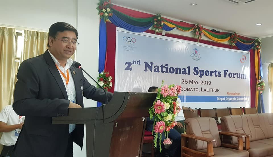 Jeevan Ram Shrestha was due to be challenged for the NOC Presidency ©NOC