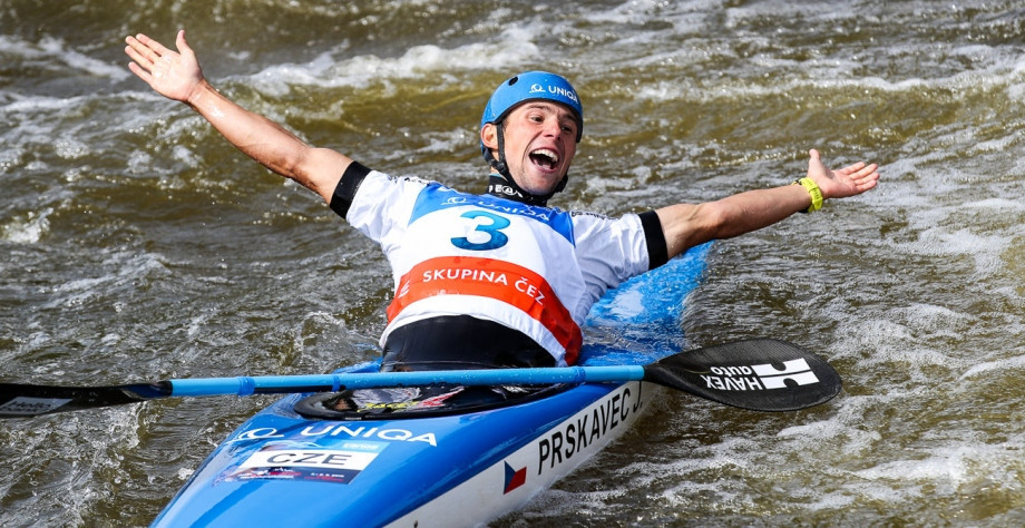 Jiří Prskavec triumphed in the men's K1 to clinch the overall World Cup crown ©ICF
