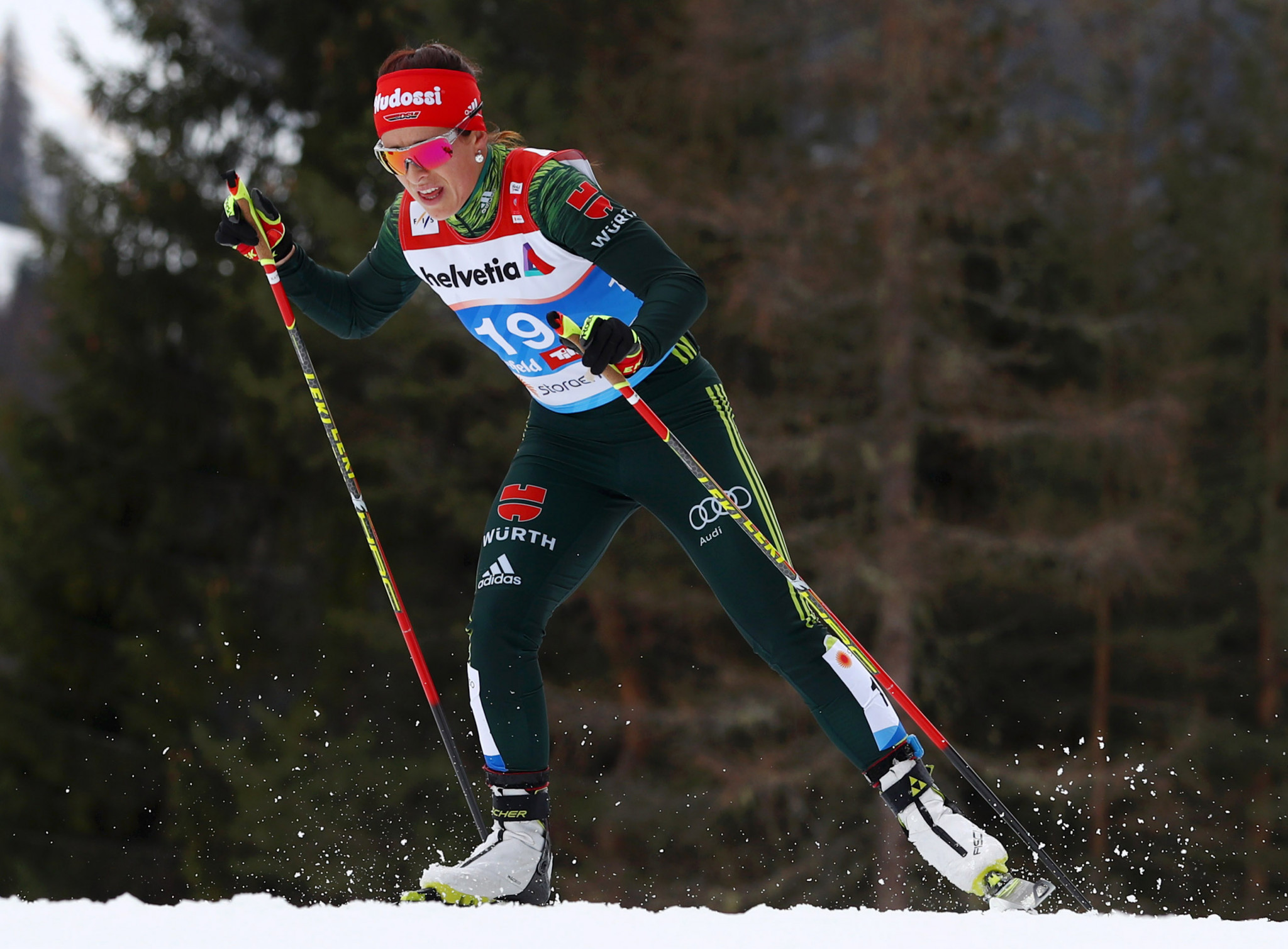 Katharina Hennig grew up in Oberwiesenthal ©Getty Images
