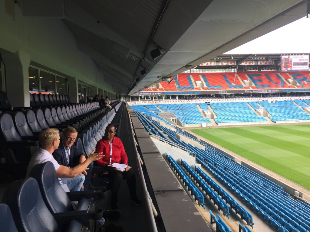 Ullevaal Stadion played host to the seminar ©IOF