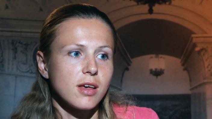 Whistleblower Yulia Stepanova is set to face legal action in Russia following the publication of the WADA Independent Commission ©ARD 