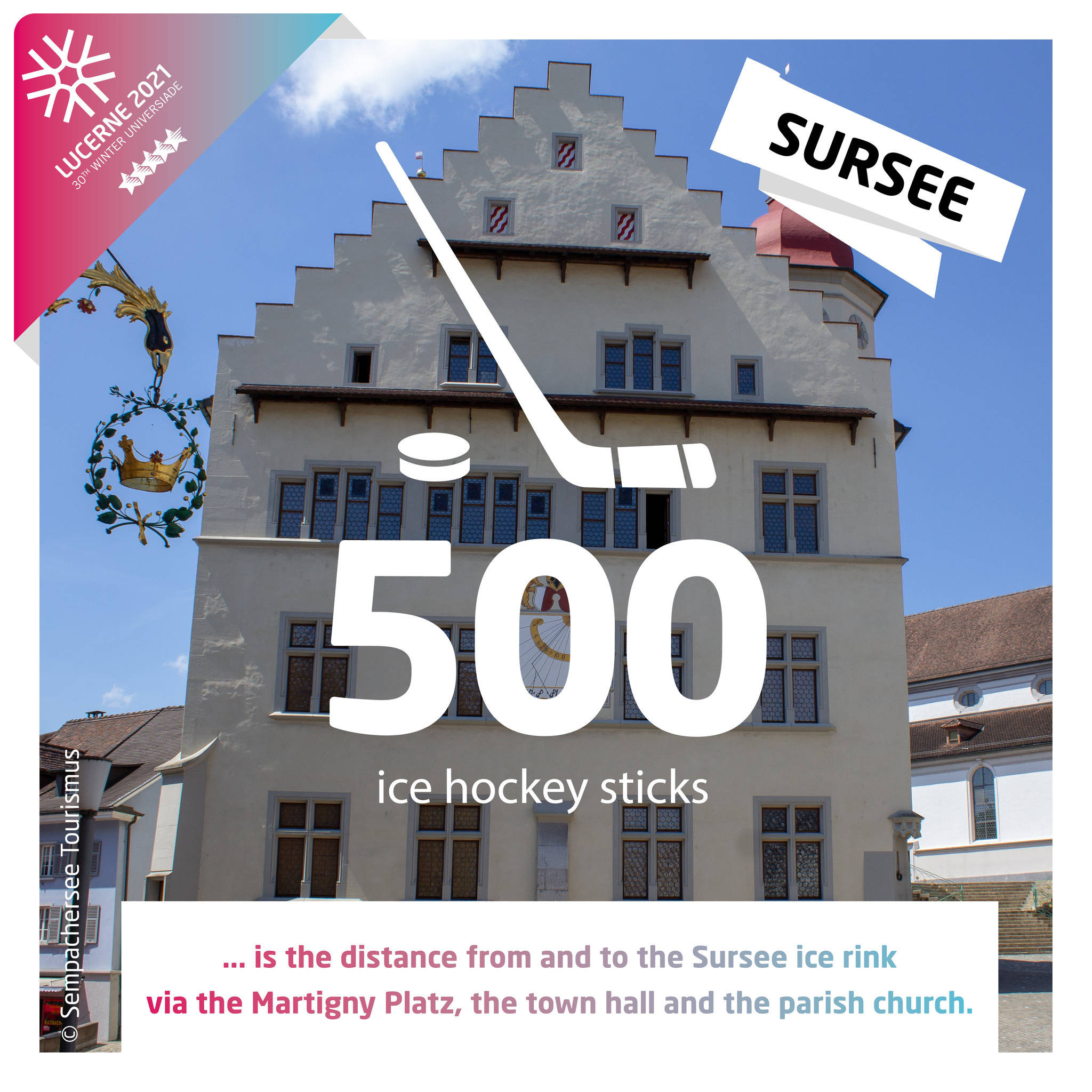 Lucerne 2021 has released various facts related to the number 500 ©Sempachersee Tourismus