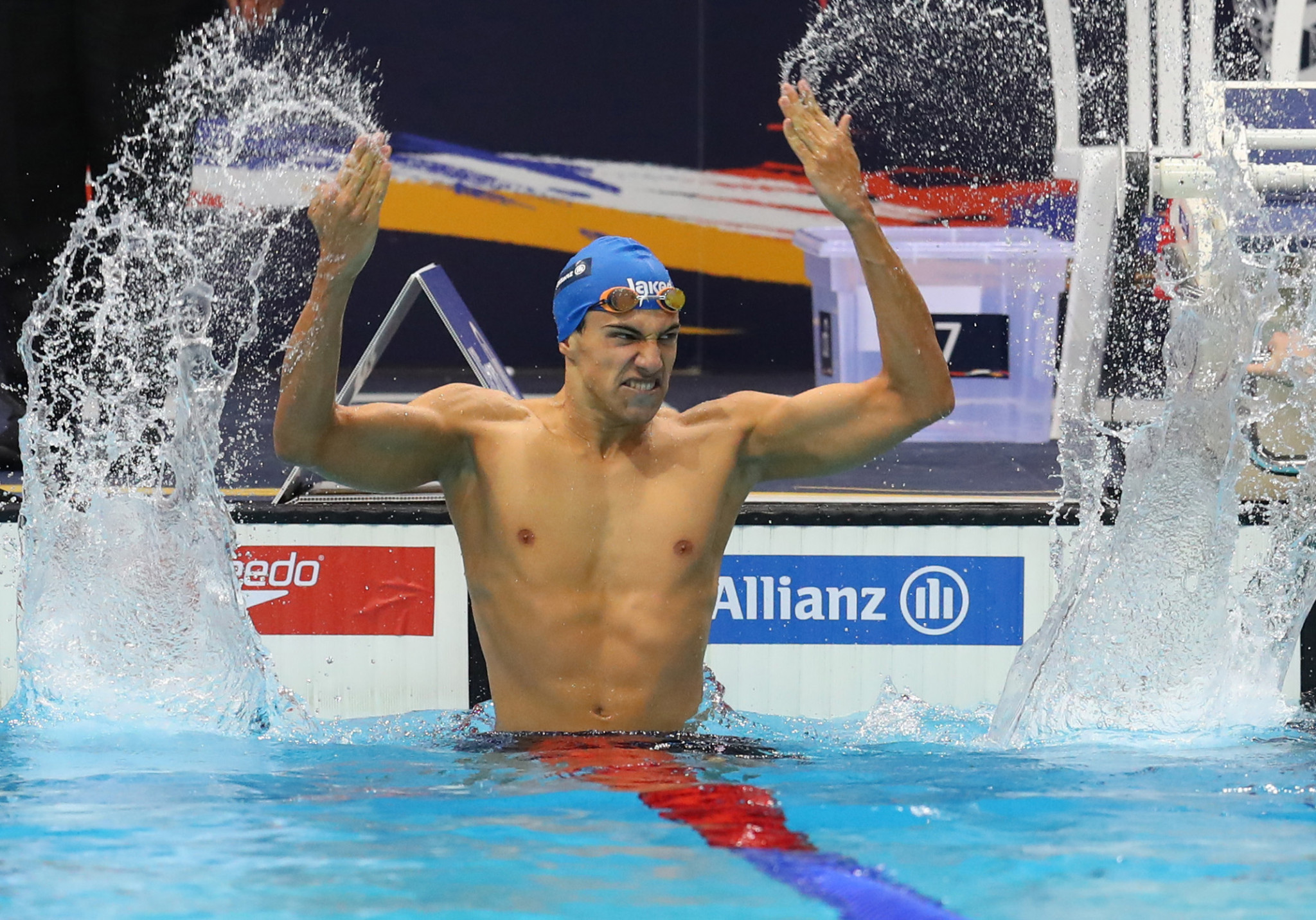 Simone Barlaam of Italy continued his record-breaking form to secure his second title of the Championships ©Getty Images
