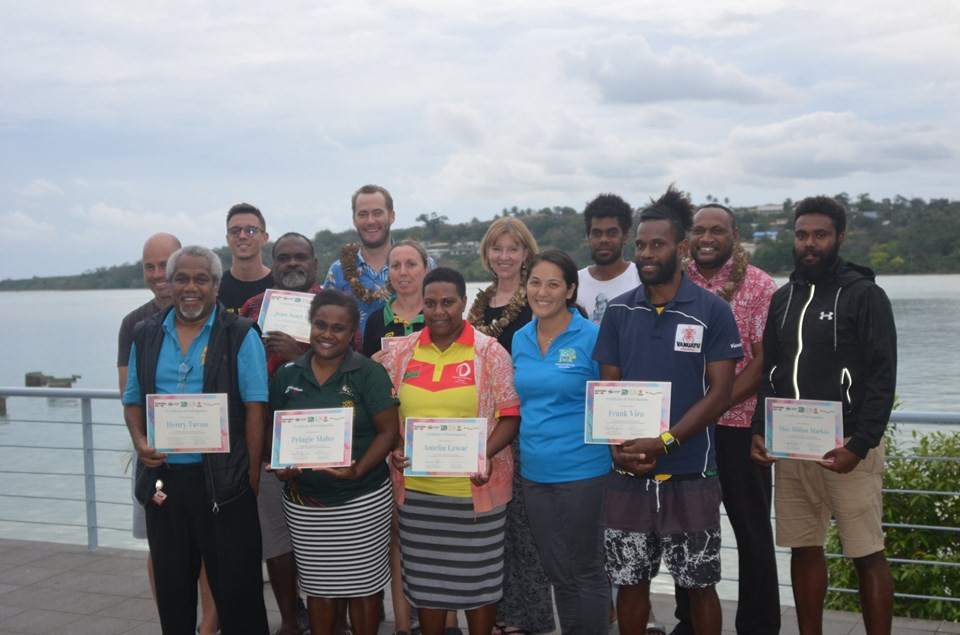 Vanuatu Association of Sports and National Olympic Committee attend good governance workshop