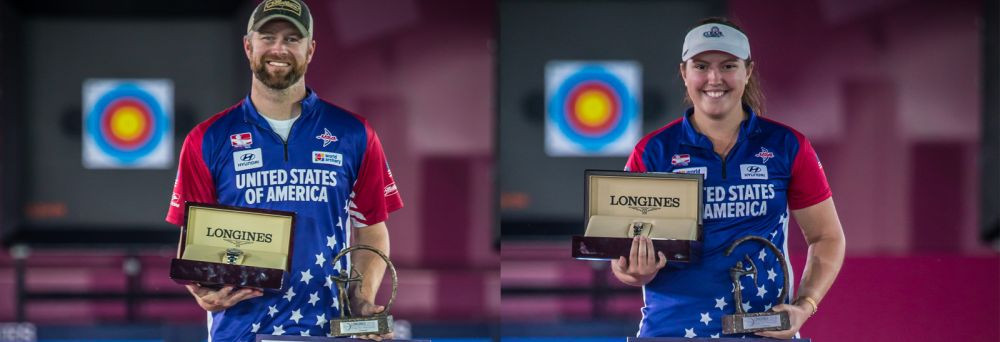 Gellenthien and Ruiz win World Archery's Longines Prize
