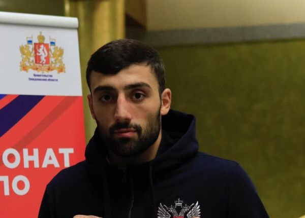 Russia's George Kushitashvili is very relaxed going into his first bout ©Russian Boxing Federation