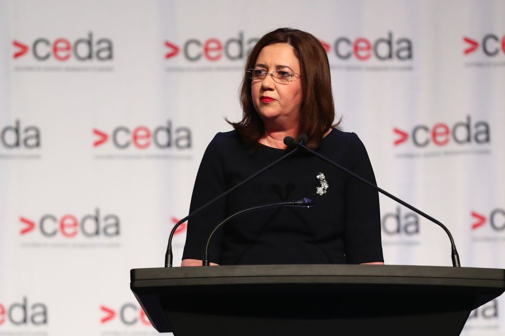 Queensland Premier Annastacia Palaszczuk cut short her trip to the International Olympic Committee headquarters in Lausanne ©Getty Images