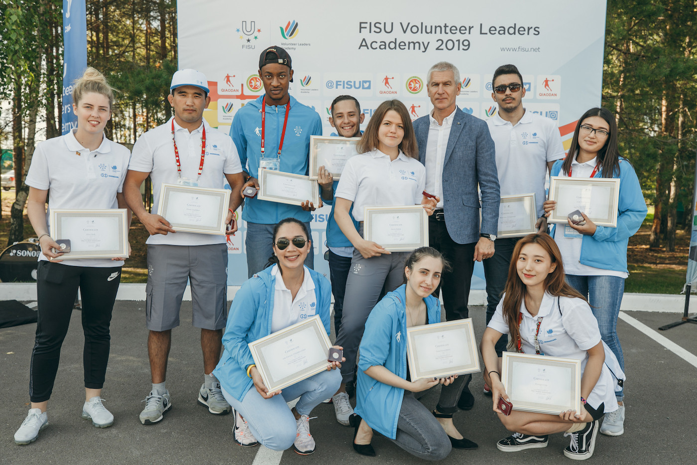 FISU President congratulates participants at Volunteer Leaders Academy