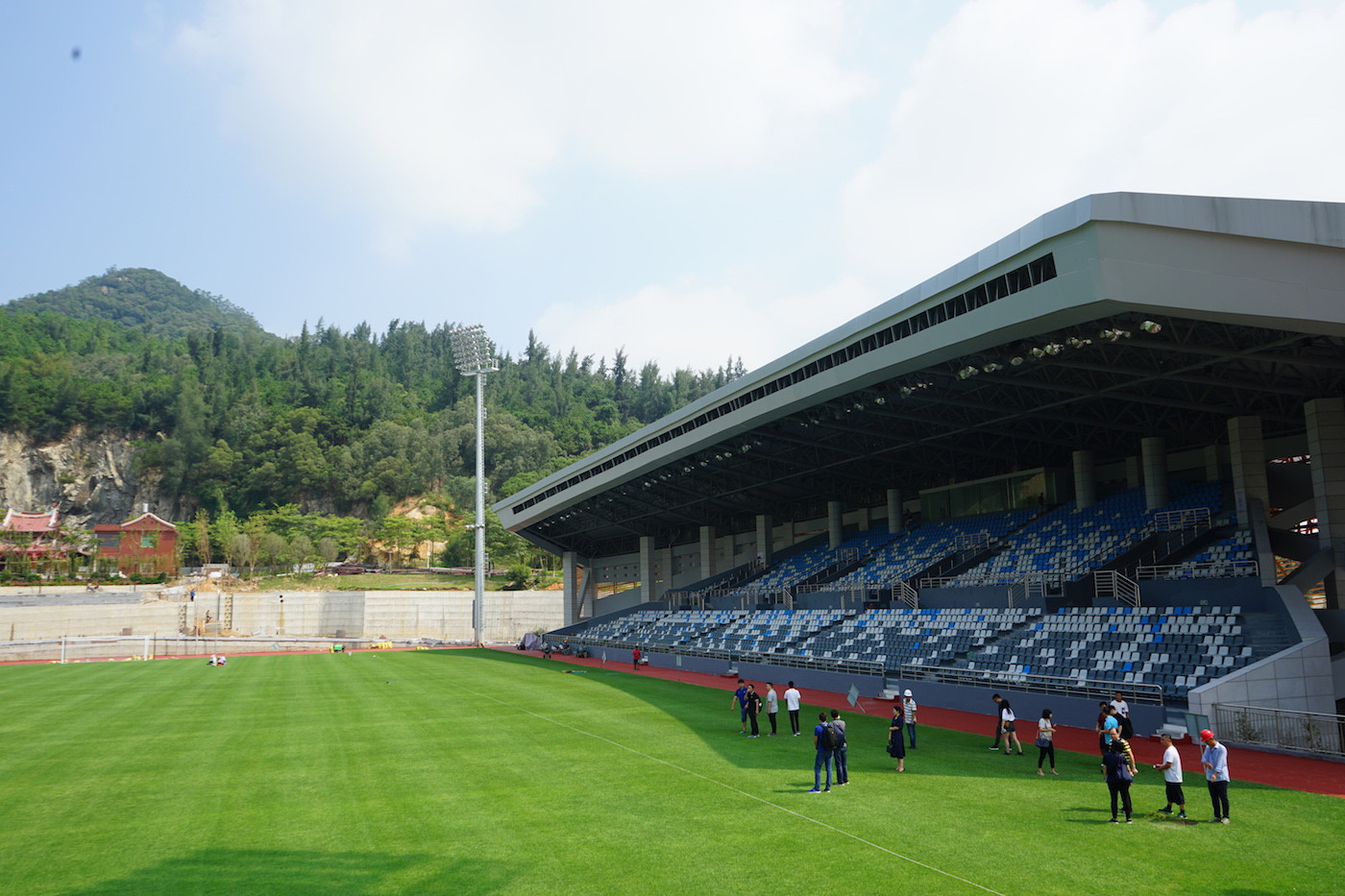 Jinjiang's Mountain Park Stadium will host the men's and women's finals ©FISU