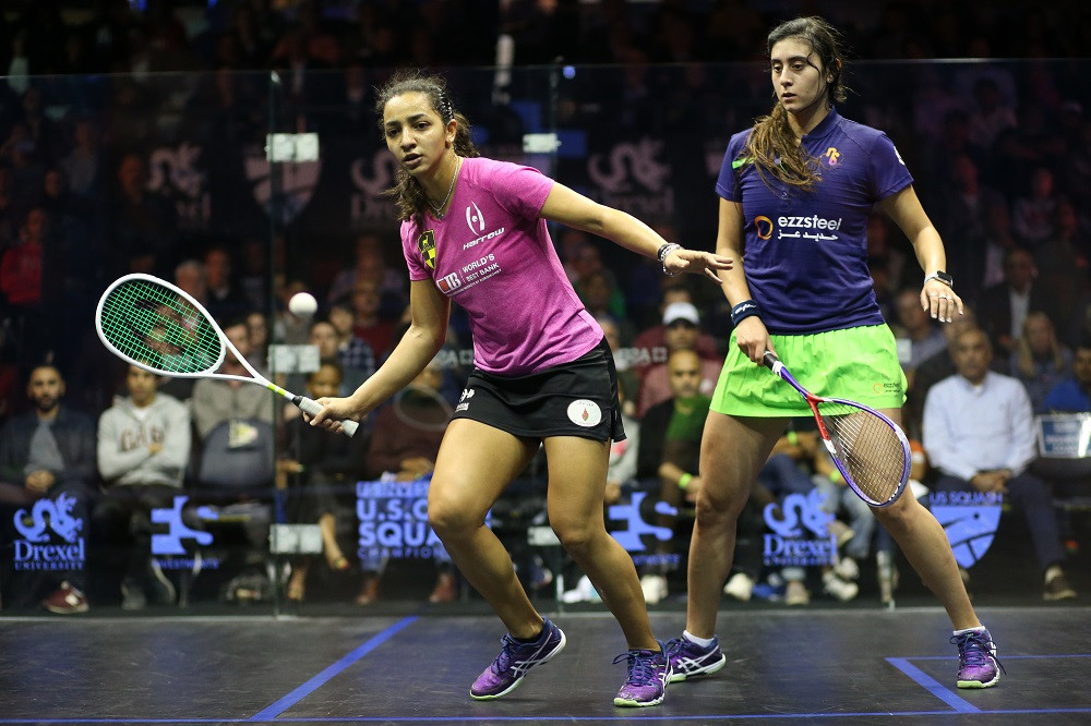 Raneem El Welily will face strong opposition in her bid for a second consecutive US Open crown ©PSA