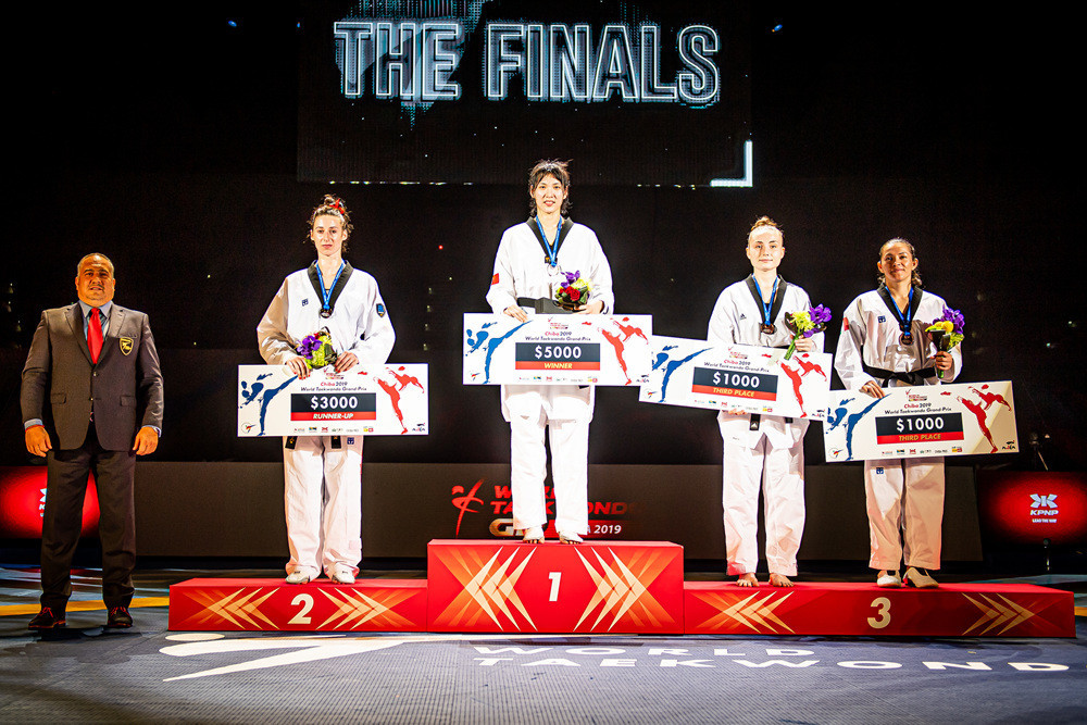Zheng beats Walkden to gold as World Taekwondo Grand Prix starts in Chiba