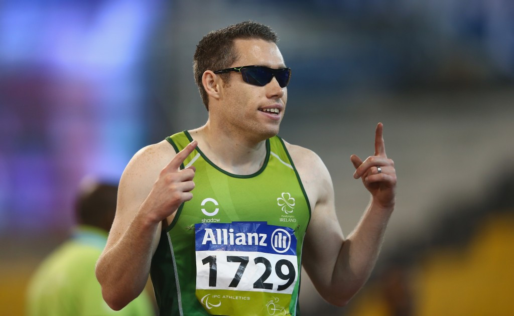 Ireland's Jason Smyth will be bidding to defend his T13 100m title at next year's Paralympic Games
