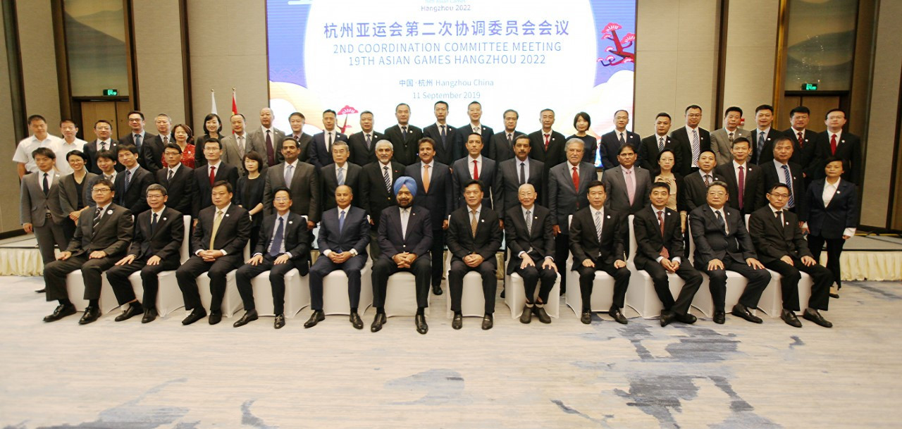 The announcement was made during the latest OCA Coordination Committee visit to Hangzhou ©OCA