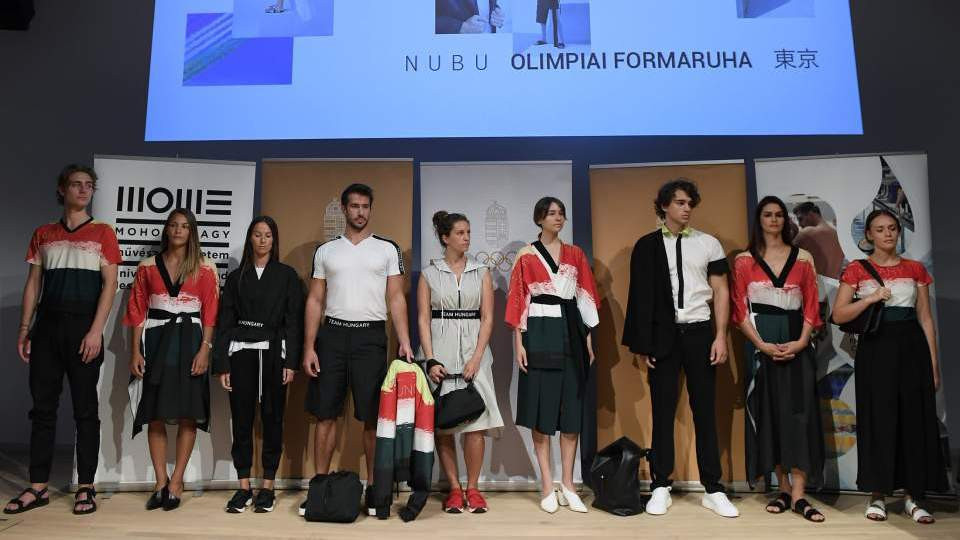 Hungarian athletes will wear NUBU clothing at Tokyo 2020 ©MOB