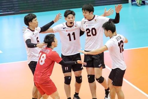 Defending champions Japan have earned a second win at the Asian Men's Volleyball Championship in Tehran ©AVC