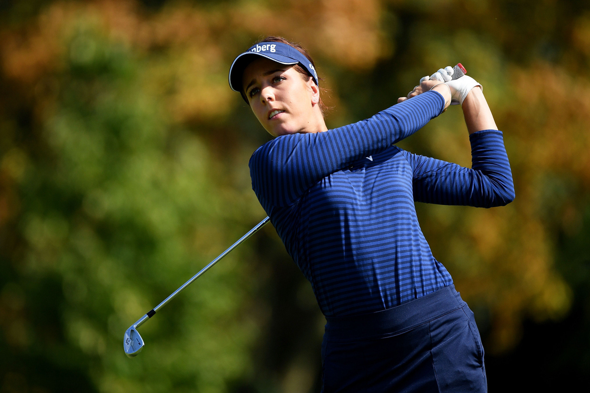 Georgia Hall will require all of her experience on the final day of the Solheim Cup ©Getty Images
