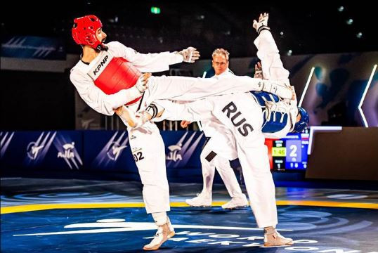 Azerbaijan's Harchegani beats Russia's world champion Khramtcov in memorable contest at World Taekwondo Grand Prix