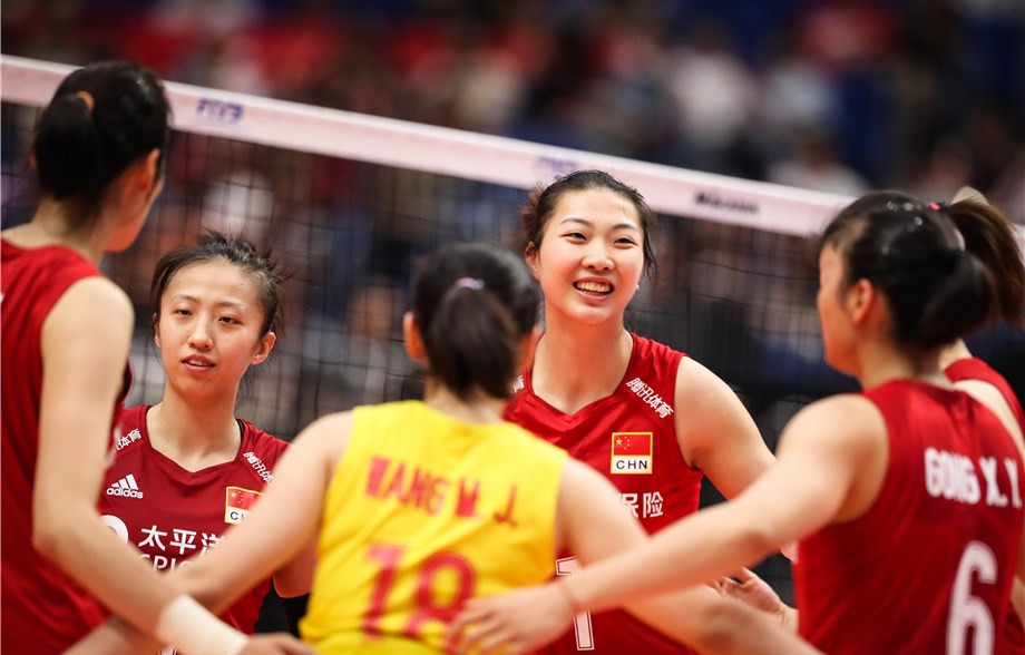 China march on in pursuit of fifth title at FIVB Women's World Cup but hosts Japan lose to Russia