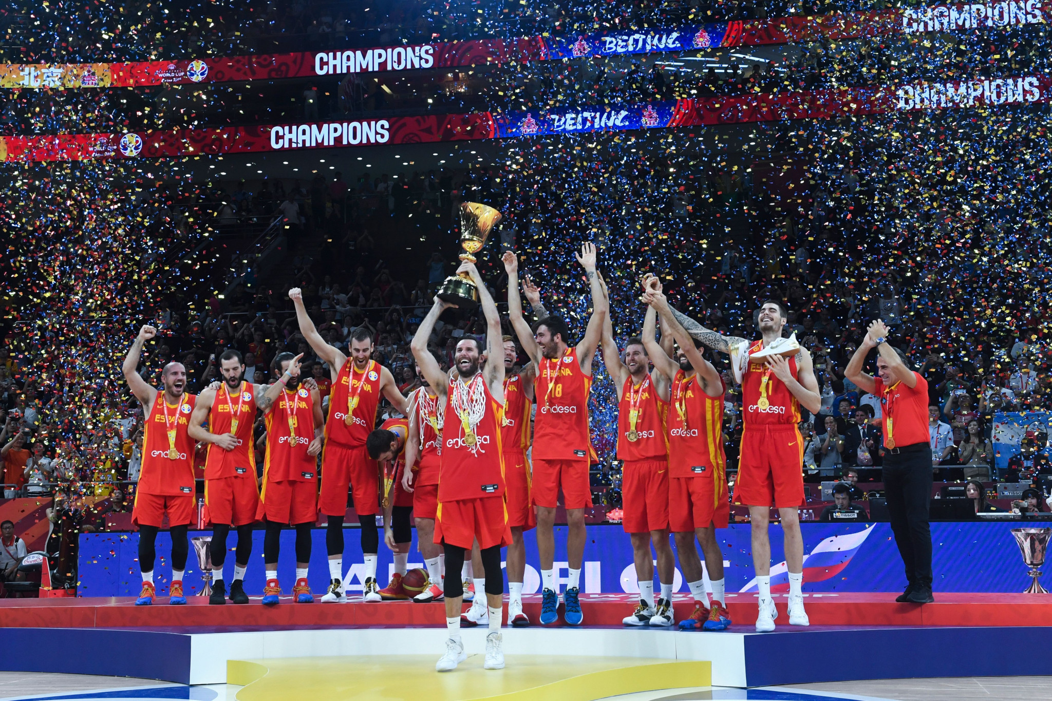 Rubio earns MVP vote as Spain reclaim FIBA World Cup with victory over Argentina
