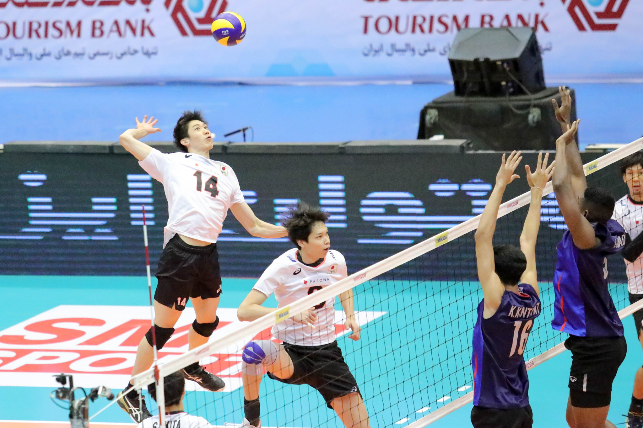 Defending champions Japan came through preliminary qualifying at the Asian Men's Volleyball Championship ©AVC