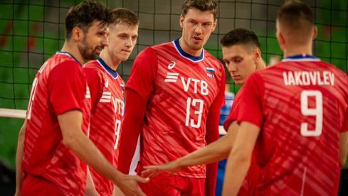 Defending champions Russia have won their three opening matches in the European Men's Volleyball Championships ©Twitter
