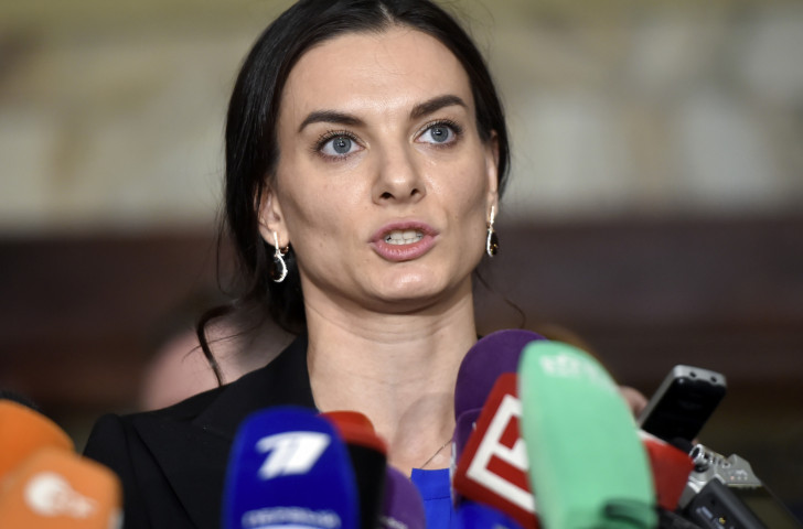 Russia's retired double Olympic pole vault champion Yelena Isinbayeva has expressed a hope that the current suspension by the IAAF of the Russian Athletics Federation can be lifted in time for the World Championships that start later this month in Doha ©Getty Images