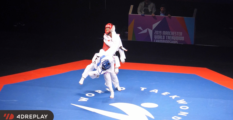 Taekwondo has introduced 4D replays ©World Taekwondo