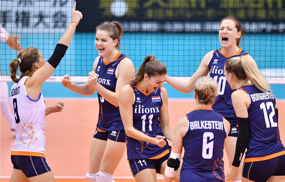 The Netherlands claimed a superb straight sets win over Brazil as the International Volleyball Federation Women's World Cup continued in Japan ©FIVB