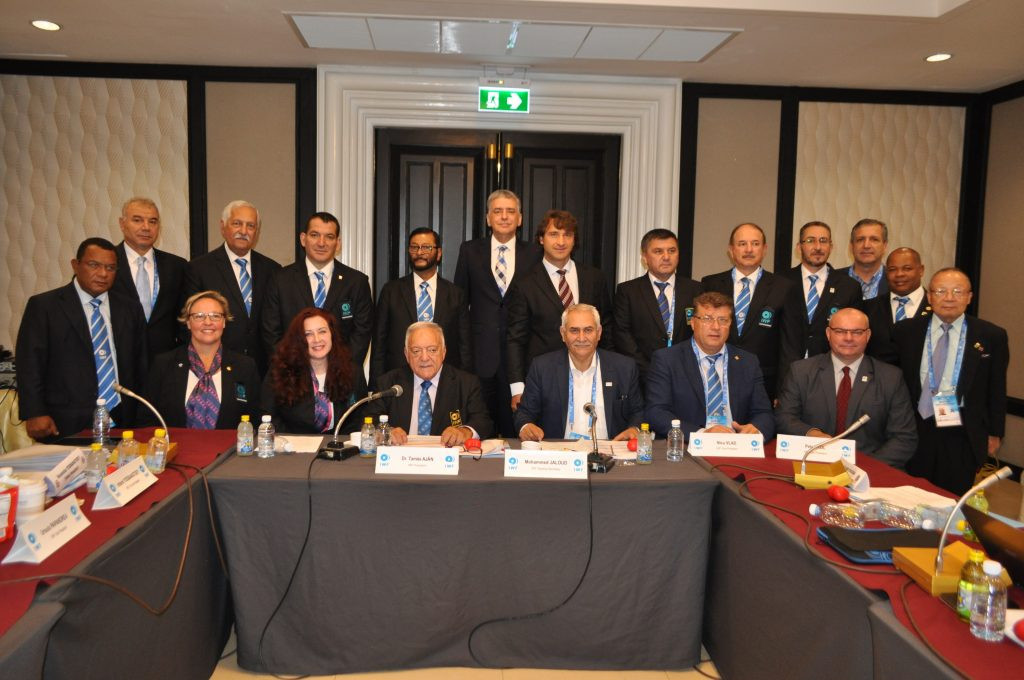 The IWF Executive Board's two-day meeting concluded this evening ©IWF