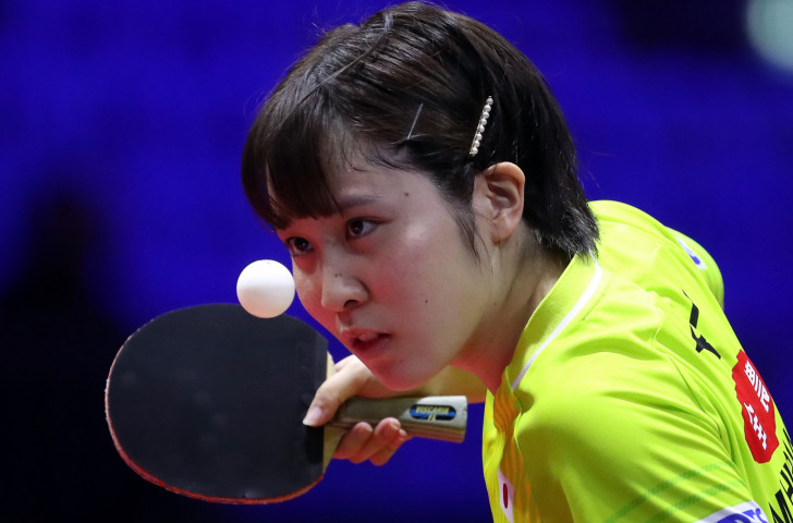 Miu Hirano helped Japan's women reach the semi-finals at the Asian Table Tennis Championships in Indonesia ©Getty Images