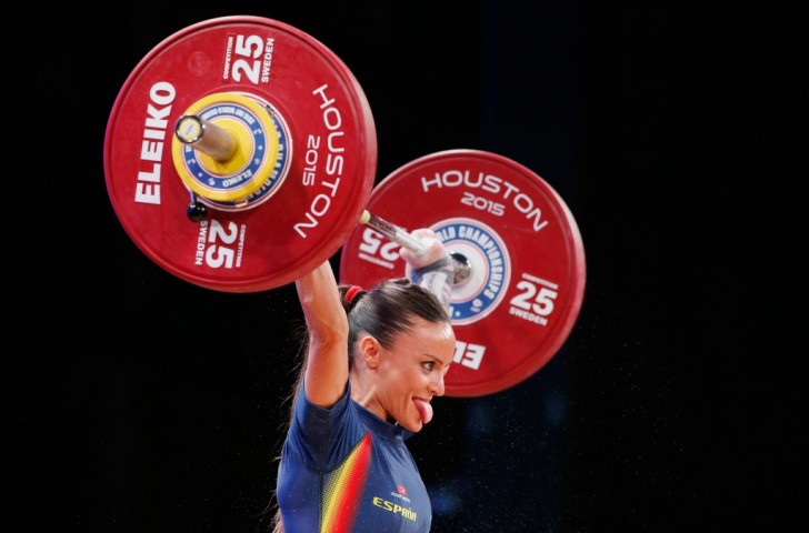 Estefania Juan Tello of Spain was one of two lifters to finish on 168kg in the women's 48kg Group C