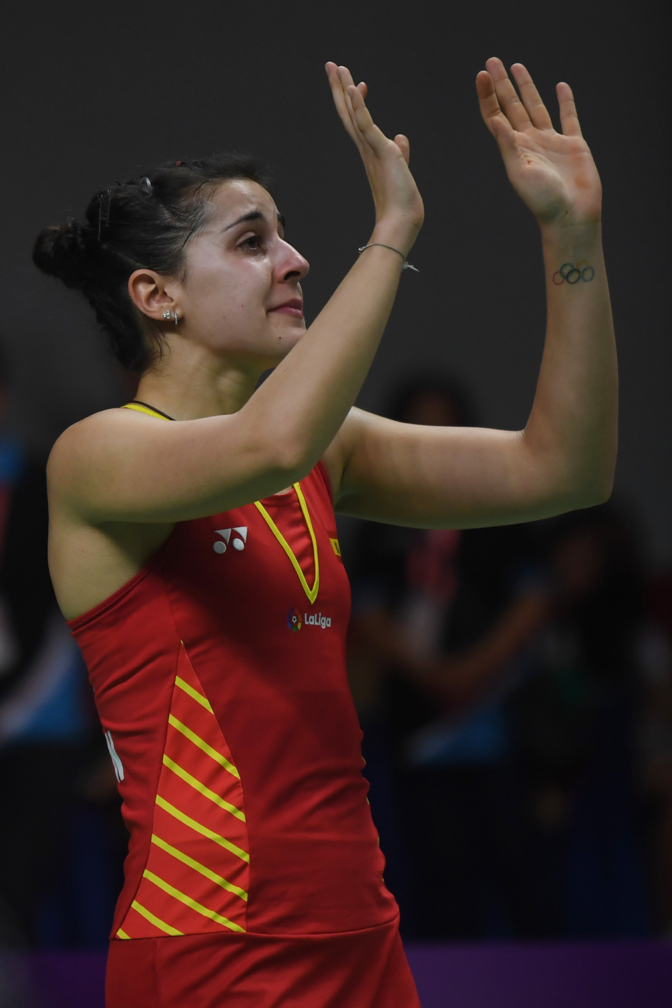 Carolina Marin claimed a big win on her return from injury ©Getty Images