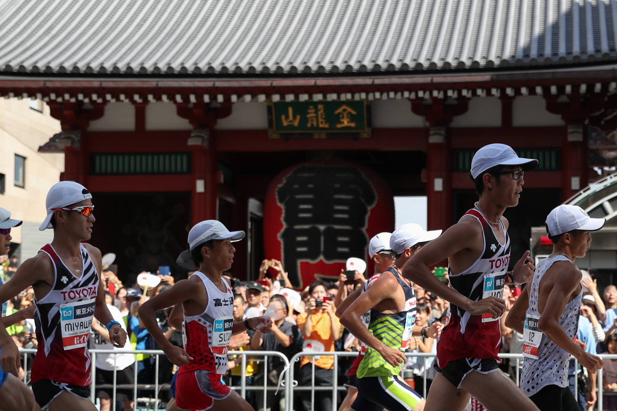 The Tokyo 2020 marathon course passes famous city landmarks ©Getty Images